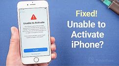Top 5 Ways to Fix Unable to Activate iPhone