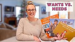 Wants vs Needs Books | Read Aloud Lesson | Wants vs Needs Lesson | Picture Book