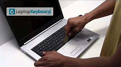 Sony Vaio Laptop Keyboard Installation Replacement Guide - Remove Replace Install