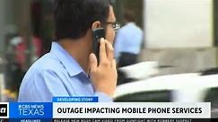 Dallas residents react to national cell phone service outage