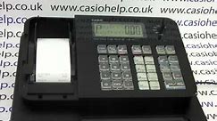 How To Make The Casio SE-G1 SE-S700 PCR-T273 SM-T274 Print Receipts