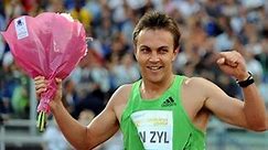 Lj Van Zyl Equals his Sa Record.