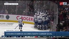Lightning's Stamkos scores 500th NHL goal against Canucks