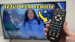How to Program Your RCA Universal TV Remote