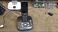 Panasonic KX-TG4031 DECT 6 Plus Cordless Phone | Initial Checkout