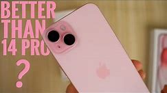 Pink iPhone 15 Plus - UNBOXING! Better Than 14 Pro Max? 🤔 🏝️