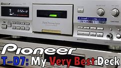 Pioneer T-D7: My Very Best Cassette Deck | Unboxing, Test, and Review