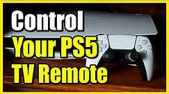 How to Control your PS5 with TV Remote (Quick Tutorial)