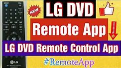 LG DVD Remote Control || LG DVD Player Remote App || LG DVD Remote App
