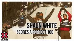 SHAUN WHITE: Perfect 100 Score | World of X Games