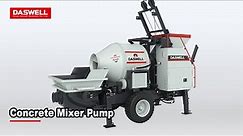 How Does The Concrete Mixer With Pump Work?