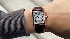 UNBOXING 2022 Cartier Tank Louis Large Model Rose Gold - The Most Versatile Watch Formal And Casual