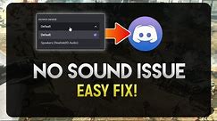 How to Fix No Sound Issue In Discord | How to Fix Sound Not Playing In Discord [EASY]