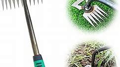 JUDUNA Gardening Hand Weeder Tools, 2024 New Weed Puller Tool Weeding Artifact Uprooting Weeding Tool, Manual Multifunctional Weeders Gardening Tools for Yard and Garden (11 Tines)