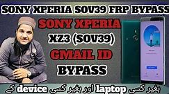 sony xperia sov39 frp bypass how to frp bypass xperia sov39
