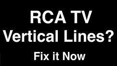 RCA TV Vertical Lines - Fix it Now