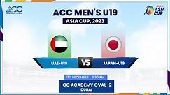 UAE vs Japan | Match 12 | ACC Men's U19 Asia Cup 2023