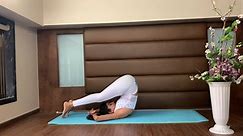 Yoga Asanas Series - Halasana body pose for body and mind for deep rejuvenation.
