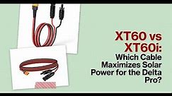 XT60 vs XT60i cables