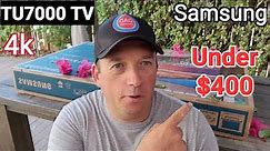 Samsung TU7000 Crystal UHD 4K TV 50" Smart TV Review