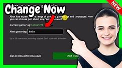 How to change xbox gamertag 2024 | Full Guide