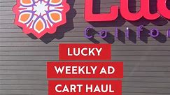 Lucky Weekly Ad Cart Haul 3.8.23