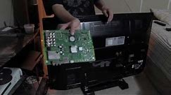 How to Replace Panasonic Plasma Main A Board (Colored Lines Problem)