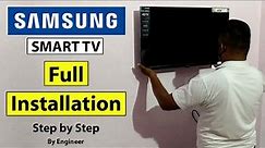 Samsung TV 4 Series 32 inch🔥 - Full Installation