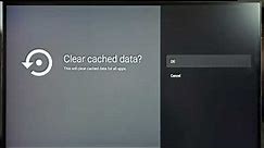 PHILIPS Android TV : How to Clear Cache of All Apps | Fix Storage PROBLEM Free UP Space
