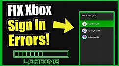 How to FIX Can't Sign Into Xbox One Account Error (2 Easy Methods)