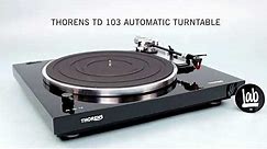 Thorens TD 103A Automatic Turntable Review by TurntableLab.com