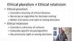 2.4 Ethical pluralism (8:51)
