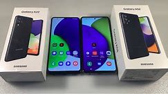 Samsung Galaxy A22 vs Samsung Galaxy A52