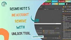 redmi note 5 mi account remove unlock tool