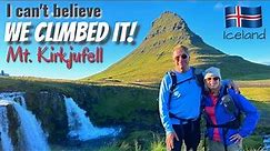 We CLIMBED Kirkjufell! (1,500 Foot Drop) Iceland's Most Photographed Mountain!
