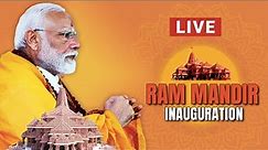 LIVE Telecast Of Ram Mandir Pran Pratishtha: PM Modi's Speech After Ram Mandir Inauguration