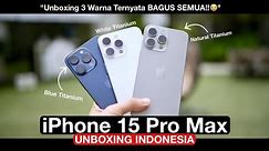 Release Day! Unboxing iPhone 15 Pro Indonesia (2023)