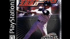 Interplay Sports Baseball 2000 (PlayStation) - Houston Astros vs. San Diego Padres