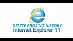 How to delete history on internet explorer 11 on windows 7