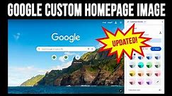 Add a Custom Background Image to the Google Homepage **UPDATED**