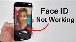 Face ID Not Working (Not Available) - How To Fix It!