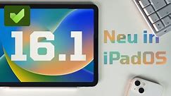 Neue Funktion in iPadOS 16.1