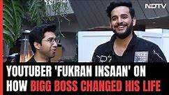 YouTuber 'Fukran Insaan' On How Bigg Boss Changed His Life: "My Instagram And YouTube Blew Up"