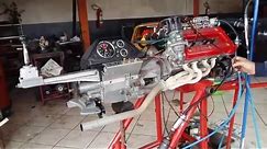 Alfa Romeo Montreal engine fireup 1