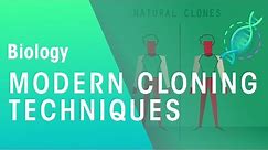 Modern Cloning Techniques | Genetics | Biology | FuseSchool