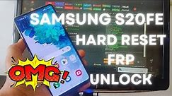 samsung s20 fe 5g hard reset | samsung s20 fe 5g hard reset not working🔥🔥