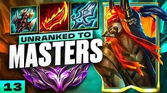 Unranked to Masters in Korea Server - We found the Master Yi Build - Season 14 - 2024 - Part 13