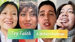 Try Faith│A 30-day Challenge Inspired by the Teachings of Jesus Christ