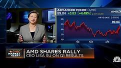 Full interview with AMD CEO Lisa Su on Q1 results, demand, growth and more