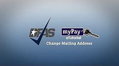 DFAS myPay: How to Change Your Mailing (Correspondence) Address